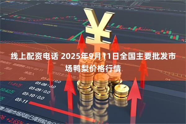 线上配资电话 2025年9月11日全国主要批发市场鸭梨价格行情