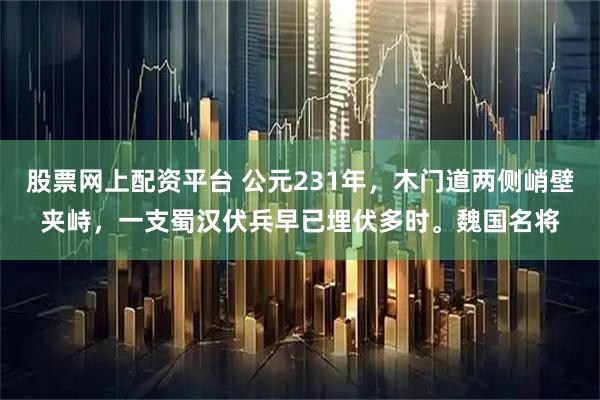 股票网上配资平台 公元231年，木门道两侧峭壁夹峙，一支蜀汉伏兵早已埋伏多时。魏国名将